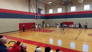 Prosper High School Basketball  Freshman Green vs McKinney Boyd 21324 [upl. by Ydniahs]