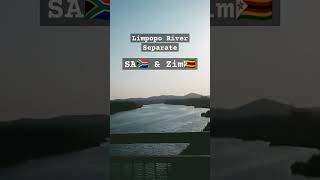 Limpopo River That Separate SA🇿🇦 amp Zim🇿🇼 [upl. by Sukhum]