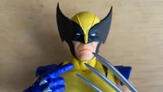 Mezco One12 Collective XMen Wolverine Deluxe Steel Box Figure [upl. by Aivatnahs278]