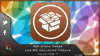 Top Tweaks 80 IOS 7 Cydia 2014 ►Review de mon Iphone ► HD FR [upl. by Annoirb808]