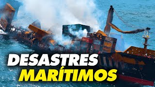 Los 10 peores desastres marítimos en la historia [upl. by Artur916]