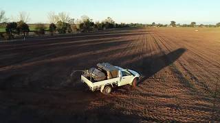 Demeter Biodynamic Method of Stirring amp Spraying of 500 at Alcheringa Biodynamic Farm [upl. by Fletcher]