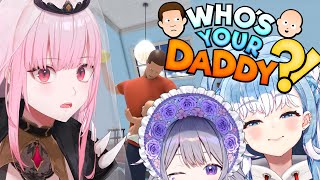 【Whos Your Daddy】dad vs baby with KoboKanaeru and KosekiBijou calliolive [upl. by Kahn]