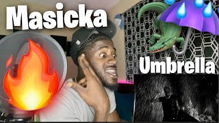 Masicka  Umbrella Official Video  REACTION🔥🚀 [upl. by Netsirhc]