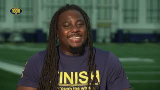 Denard Robinson UM Football 1000 Wins QampA [upl. by Ehsiom]