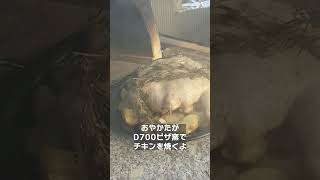 ピザ窯D700でチキンを焼いてみたら [upl. by Kiran]