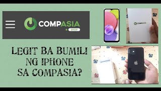 Is it legit to buy phone in CompAsia  Unboxing iPhone 12 amp Samsung Galaxy A03s  ENGLISH [upl. by Alicirp]