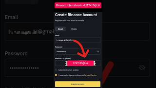 Binance referral id optional  Binance referral code [upl. by Bish]