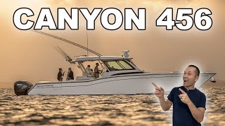 Best Grady White Boat EVER Review of the STUNNING 18 Million Canyon 456 Center Console [upl. by Wanids]