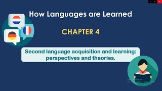 Second language acquisition theories [upl. by Emile]