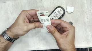 How to change Glucometer cell  Error E9 Accu chek meter  glucometeraccuchekalnafaypharmacy [upl. by Mukerji]