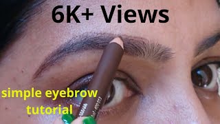 how to get a perfect eyebrow malayalam [upl. by Furiya971]