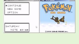 BGB 14 improved link cable emulation Pokémon linking test [upl. by Arol537]