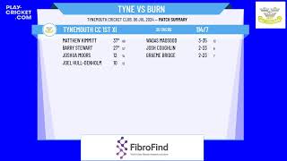 Tynemouth CC 1st XI v Burnmoor CC 1st XI [upl. by Tiffani397]