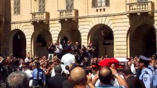 Dom Mintoffs State Funeral  25th August 2012 [upl. by Aelaza]