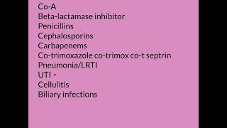 Coamoxiclav Part 2 [upl. by Anevad]