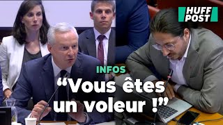 À lAssemblée nationale Bruno Le Maire le RN et LFI règlent leurs comptes en pleine commission [upl. by Jeromy15]