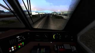 TS2015 Amtrak F59PHI Cab Ride  Custom Sounds [upl. by Rowney]