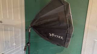 Octa Softbox Lighting Kit Skytex Upgrade Continuous Photography Lighting Kit Review really good [upl. by Ewald]