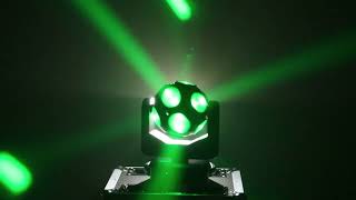 Party Led Dj Disco Light 1210W Rgbw 4In1 Football Magic Ball Moving Head Dj Lights Party Lights [upl. by Sidon]