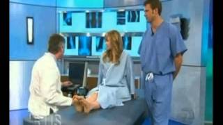 Dr Grant Performs EMG on The Doctors [upl. by Lekym]