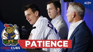 Why patience wont play at Cubs Convention  CHGO Cubs Podcast [upl. by Hajidahk503]