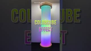 Color Cube Effect DIY RGB LED Tube Lamp cool light lamp shorts [upl. by Arras]