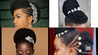 Natural bridal hairstyles Imisatsi yabageni iri natural Natural hair trends [upl. by Joanie]