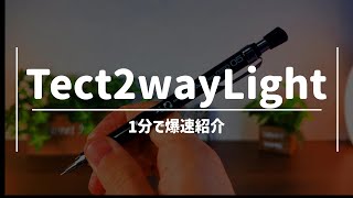 【爆速紹介】1分でわかるテクトツーウェイライト シャーペン紹介文房具紹介 [upl. by Junna262]