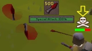 NEW Dragon Knives Low Level OSRS PKing [upl. by Calica472]