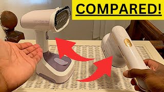 Black and Decker steamer vs YIKA steamer COMPARISON review [upl. by Ahsenahs]