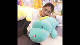 Big Size Squishy Dinosaur Plushie Ultra Soft Anxiety Weighted Dinosaur Stuffed Animals Plush Toys [upl. by Torray222]