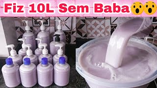 10L de Sabonete Líquido Caseiro Sem Baba com 3 Ingredientes ♧ Barato Fácil e Rápido [upl. by Pinto587]