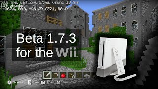 CavEX v021 release  Minecraft remake on Nintendo Wii [upl. by Adnalue]