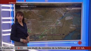 La Météo avec Suzanne Gariépy Déc 2016 [upl. by Manya894]