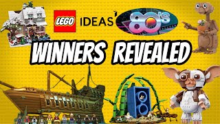 2 NEW LEGO Ideas Sets 80s Challenge WINNERS [upl. by Schwartz]