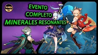 VERIFICACIÓN DE MINERALES RESONANTES ｜ Genshin Impact ｜ EVENTO COMPLETO [upl. by Arten312]