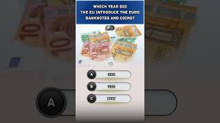 Guess the Year When were Euro banknotes and coins Introduced [upl. by Ysdnyl]