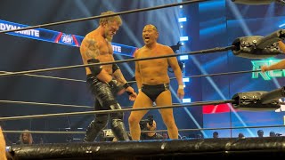 Fancam Adam Copeland vs Minoru Suzuki AEW Dynamite Savannah GA 12424 [upl. by Meensat800]