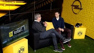 Das BVB totalFeiertagsmagazin Nobby trifft Papa Sokratis  BVB  Hoffenheim [upl. by Zetnahs]