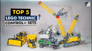 Top 5 biggest LEGO Technic Control sets compared [upl. by Weiler444]