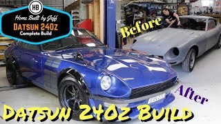 Abandoned Datsun 240z project complete rebuild [upl. by Gilpin]