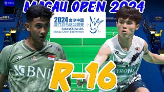 R 16 Macau Open 2024 Live Stream Badminton [upl. by Monte]