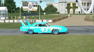 Goodwood Hillclimb Plymouth Superbird NASCAR 1970 Assetto Corsa HQ [upl. by Bessy]