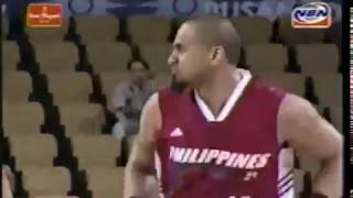 ASI TAULAVA VS YAO MING PART 1 2002 ASIAN GAMES [upl. by Belshin]