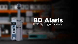 BD Alaris 8110 Syringe Pump  Overview [upl. by Roer873]