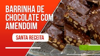 Aprenda uma deliciosa barrinha de chocolate com amendoim [upl. by Ginsburg140]