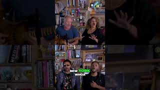 Sting and Shaggy  An Englishman in New York NPR Music Tiny Desk Concert [upl. by Idnat]