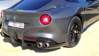 Tom Boonens Ferrari F12 Berlinetta  INSANE REVS [upl. by Barbara-Anne175]