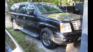 2004 Escalade Part 2 More Fixes [upl. by Bagley]